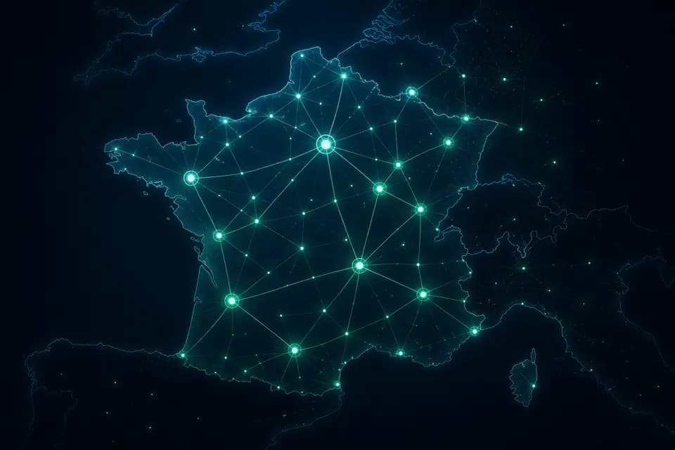 Cartographie géographique des sites et de l’infrastructure